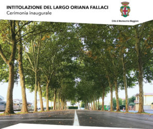 Cerimonia Inaugurale Intitolazione del Largo Oriana Fallaci